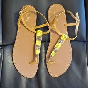 Ann Taylor Loft sandals sz 9 never worn